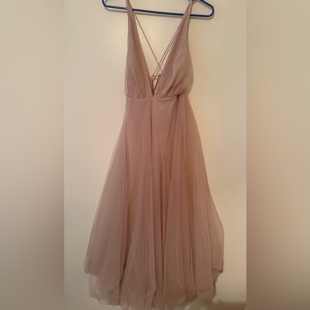 Hello Molly Blush Pink Dress - Picture 2 of 5